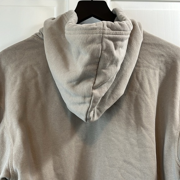 H&M Tan Hooded Sweatshirt w/ Kangaroo Pocket - Size XS - Picture 5 of 7